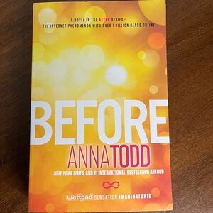 Before by‎ Anna Todd Book